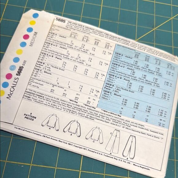 McCall's 5685 Sewing Carefree Tracksuit Jogger Pattern - Picture 2 of 8